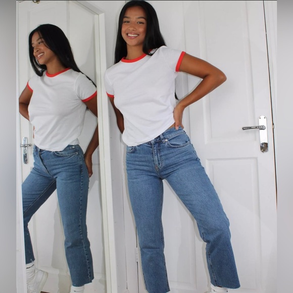 T shirt with contrast trim - Picture 5 of 6